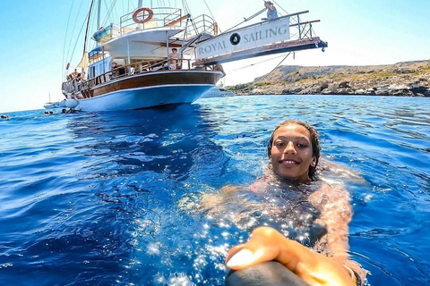 Lindos, Pefkos: All Inclusive Cruise with Unlimited Drinks