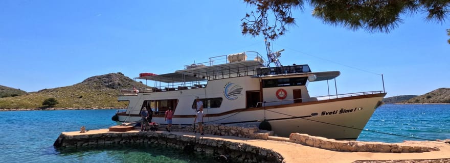 Biograd na Moru : sortie en bateau dans le parc national des Kornati et déjeuner
