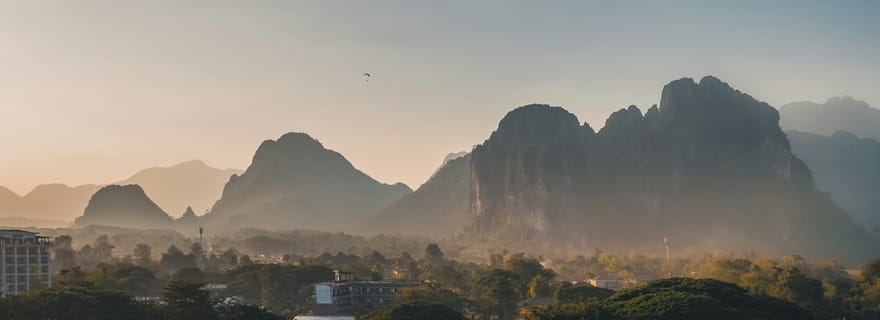Visite d'une journée à Vientiane, Vang Vieng et Luang Prabang