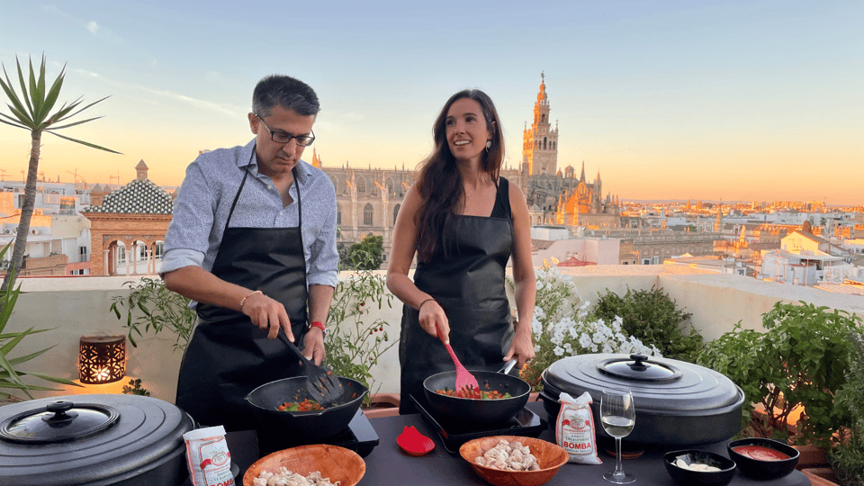 Seville Exclusive Paella Cooking Class with Cathedral Views GetYourGuide