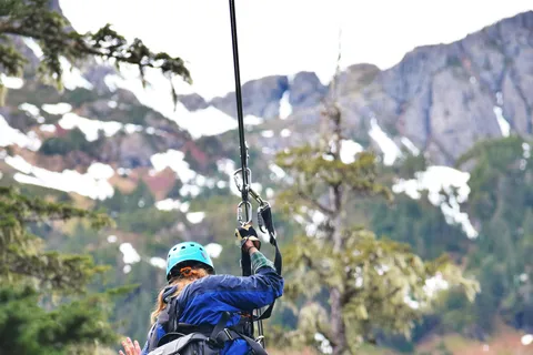 Juneau: Alpine Zipline Adventure