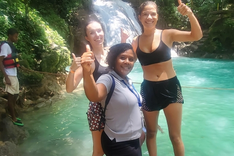 From Montego Bay: Blue Hole Waterfall Experience Standard option