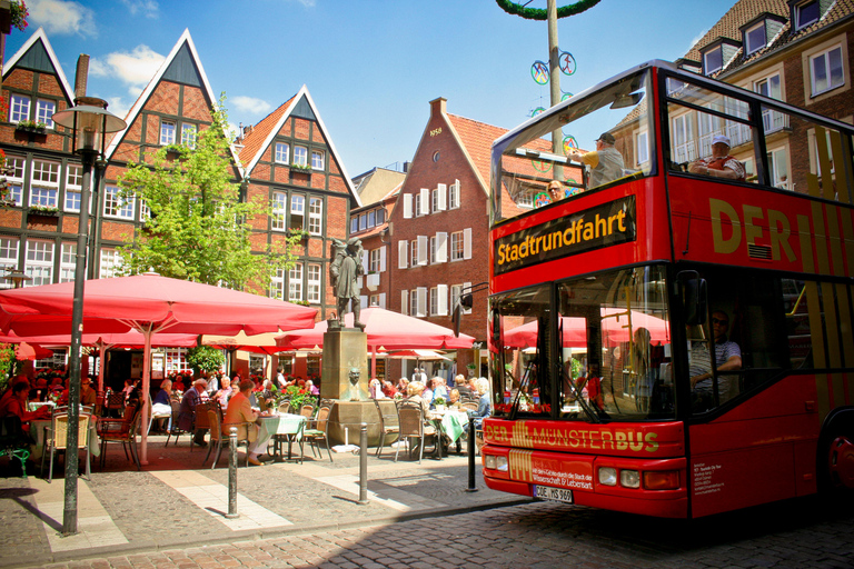 Münster: Hop-On Hop-Off-Bus Tour Day Ticket Munster: Hop-On Hop-Off Bus Tour with Day Ticket