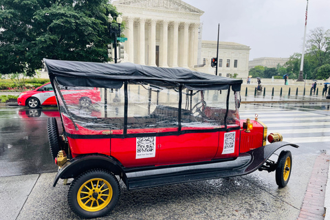 Washington, DC: Monuments &amp; Memorials Tour in a Vintage Car