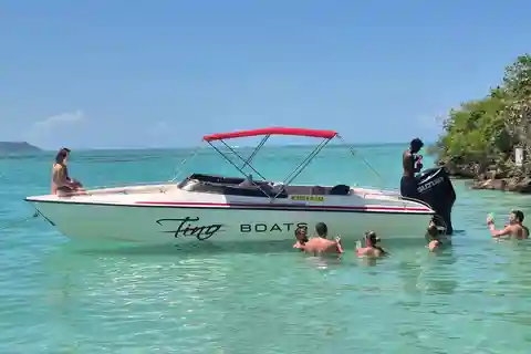 Trou D'Eau Douce: Tour di 5 isole Mauritius con pranzo/bevande