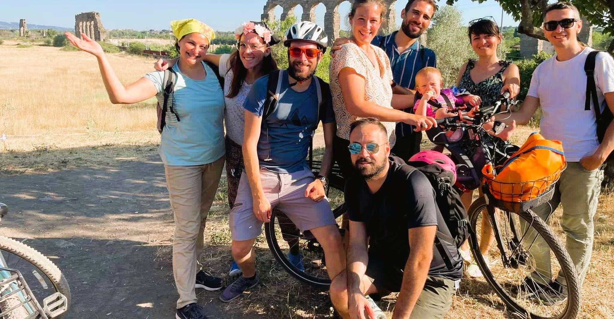 Rome, Appian Way Sunset E-Bike Tour w/ Catacombs & Aperitif - Hizvo