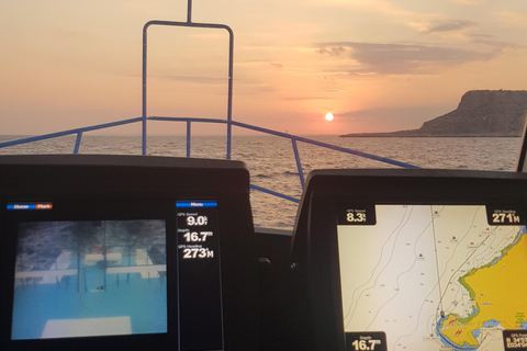 Ayia Napa: Blue Lagoon and Turtle Cove Boat Trip