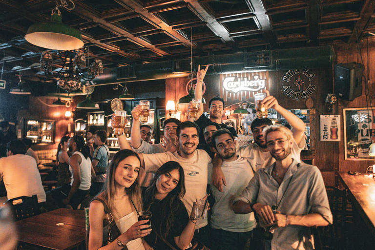 Tirana: Pub Crawl with 1 hour of Unlimited Drinks