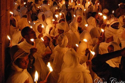 Z Addis Abeby: 4-dniowa wycieczka świąteczna do Lalibeli.Z Addis Abeby: świąteczna wycieczka do Lalibeli.