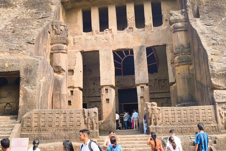 "The Ancient Kanheri Caves : Guided Tour" "The Ancient Kanheri Caves Tour"