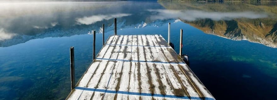Nelson : excursion d'une journée au parc national des lacs de Nelson avec déjeuner