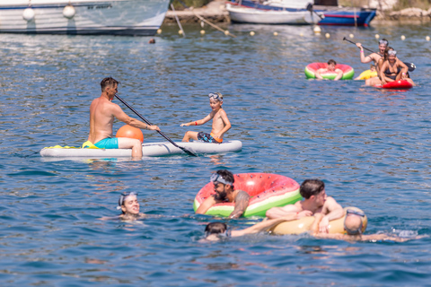 Spalato: Laguna Blu, Naufragio e Šolta con pranzo e bevandeTour senza lettino prendisole