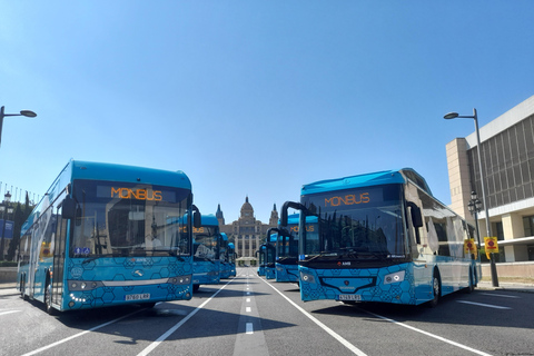 Barcelona: Aerobús Airport Transfer to City Center Round Trip Ticket