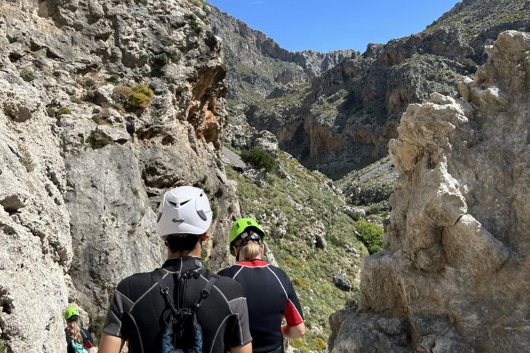 Kourtaliotiko Gorge River Trek with Lunch! Pick-up Avaliable Meeting Point
