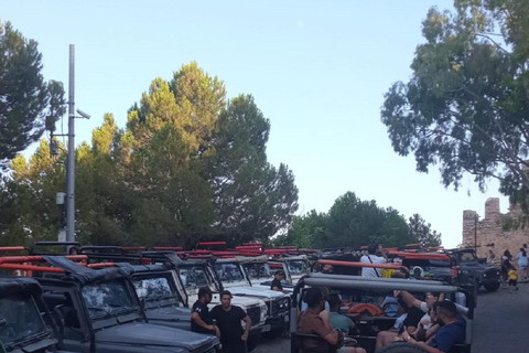 NightSafari Tour arround from Alanya with Jeep And Boot