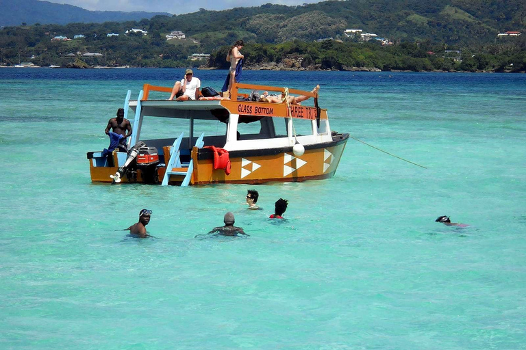 Tobago: Glass Bottom Boat & Highlights Tour