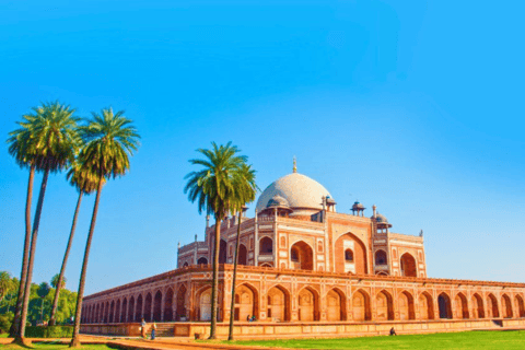 From Delhi: Private Guided Tour of Ancient and Modern Delhi Car with driver+Guide+Monuments Entrance+Lunch