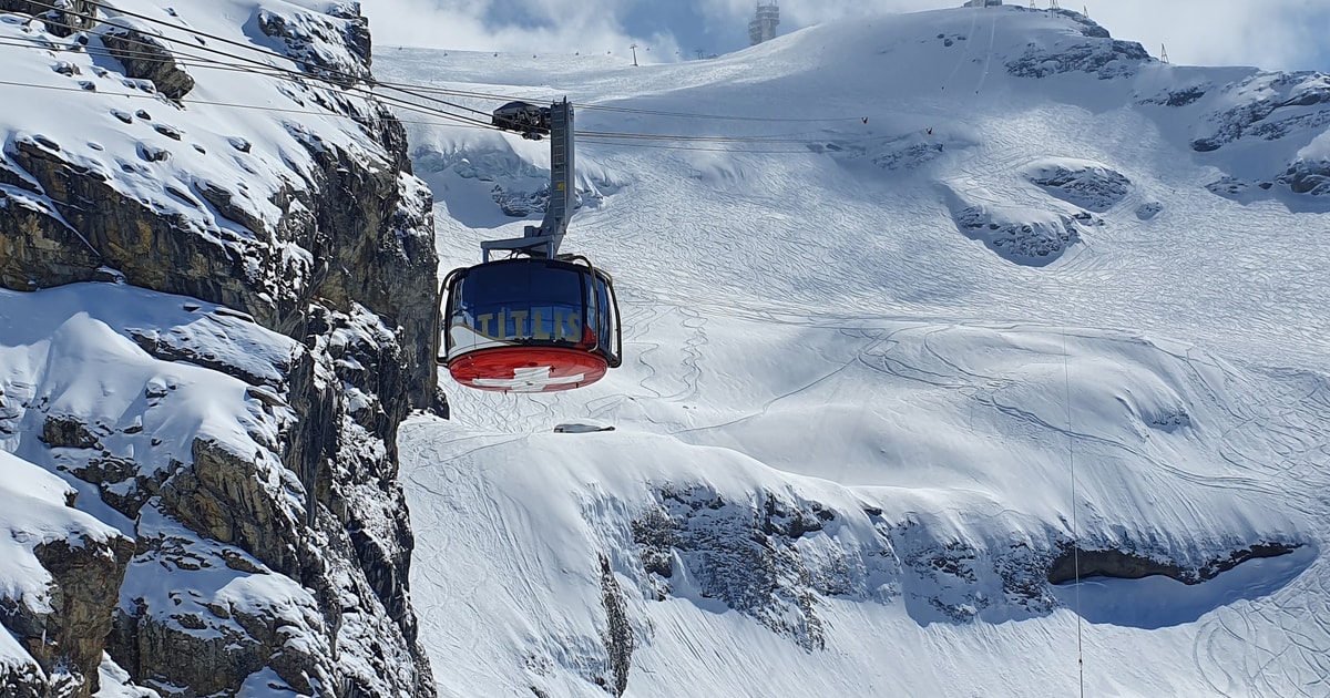 From Luzern Mt. Titlis Ticket and SelfGuided Alpine Tour GetYourGuide