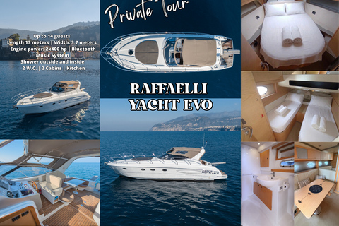 Capri & Blue Grotto: Private boat tour from Sorrento CAPRI: full day private tour on ALLEGRA21