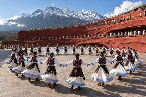 Lijiang: Impression Lijiang Show & Snow Mountain Admission Ordinary Seating + Snow Mountain Admission