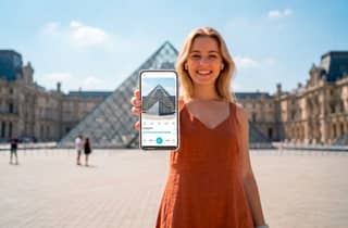 Paris: Ticket für das Louvre-Museum und selbstgeführte mobile Audio-Tour
