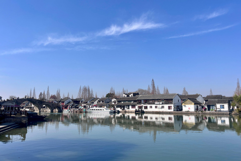 Shanghai: Zhujiajiao Waterstad met kalligrafie-ervaring