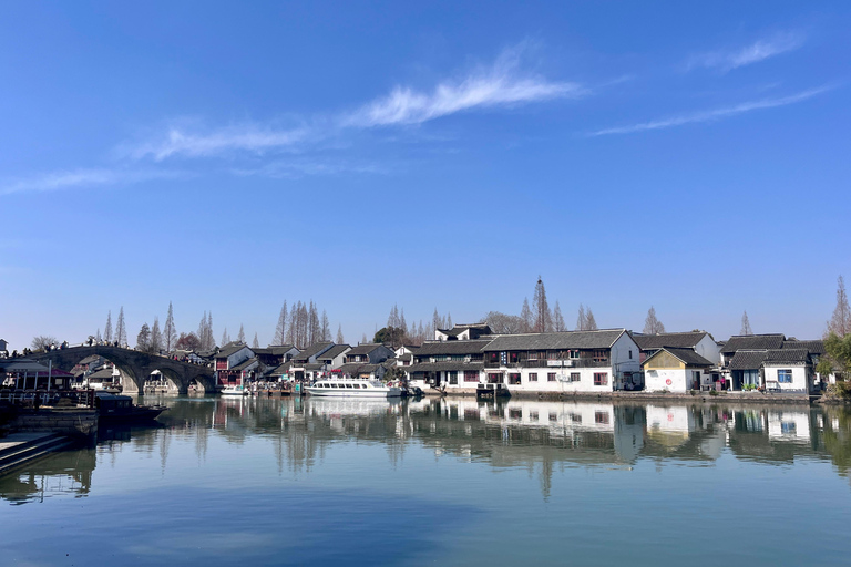 Shanghai: Zhujiajiao Waterstad met kalligrafie-ervaring