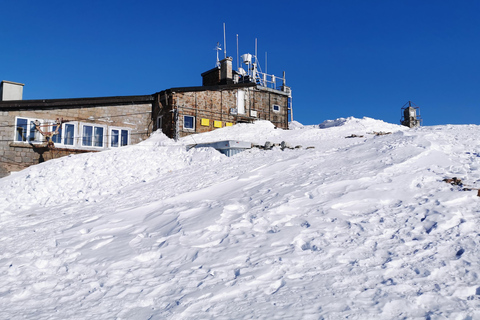 Winter hiking to Musala peak from Sofia