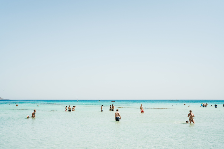 Vanuit Rethymno/Kavros: Elafonissi Roze Zandstrand Tour