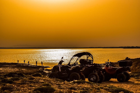 Hurghada: Wycieczka rodzinna quadem lub buggy po morzu i górachWycieczka quadem i podwójnym buggy Makadi, Sahl Hasheesh, Safaga