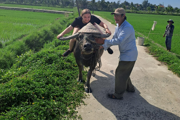 Buffalo Riding, Basket Boat and Cooking Class: Hoian/Da Nang From Hoi An