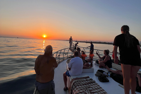 Side: Sunset River Cruise with Dinner and Hotel Transfer Private Sunset Cruise Tranfer Dinner Included