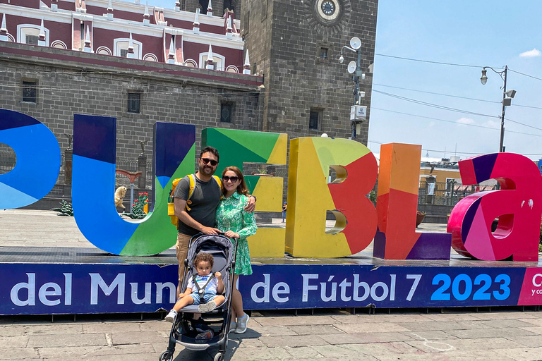 Från CDMX: dagsutflykt till Puebla, Cholula och Tonantzintla.Privat rundtur