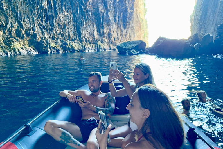 Vlorë: Sazan Island, Haxhi Ali Cave, and Karaburun Boat Tour