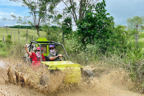 Bayahibe: Przygodowa przejażdżka buggy przez rzekę ChavonPodwójny