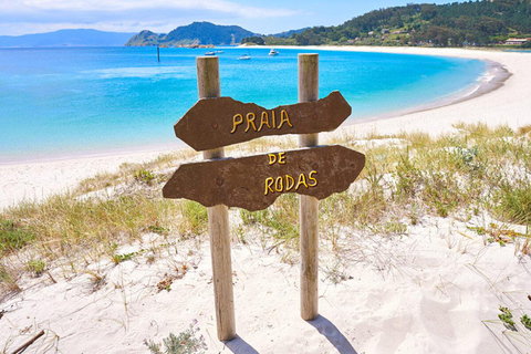 From Santiago: Day Excursion to Cies Islands with Ferry Ride