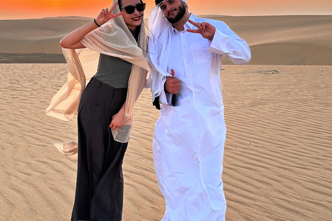 Desert Safari Qatar Camel Sandbording sunrise/sunset tour
