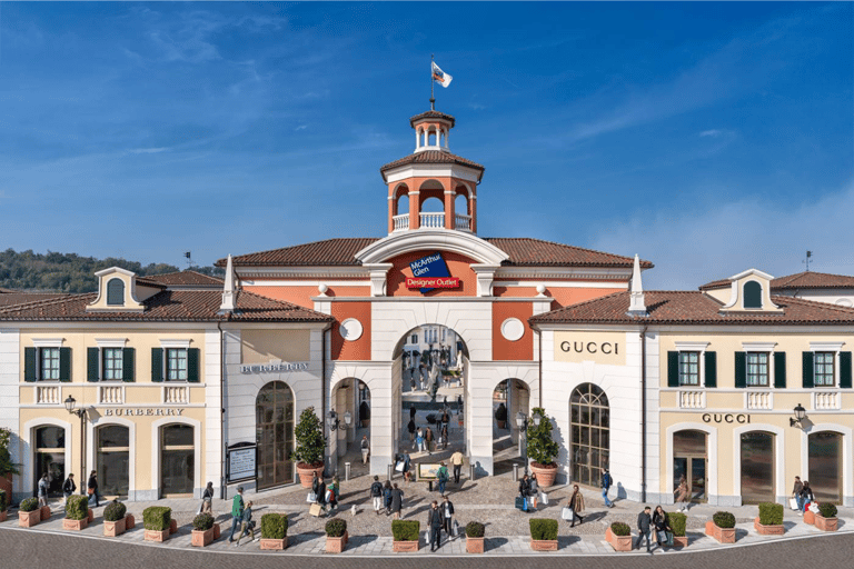Genova: Train & Bus from/to Serravalle Outlet Single from Genova Piazza Principe to Serravalle Outlet