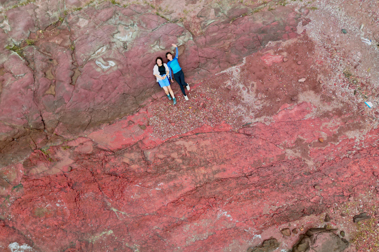 Hong Kong: Geopark Flaming Red Coast Hopping Tour