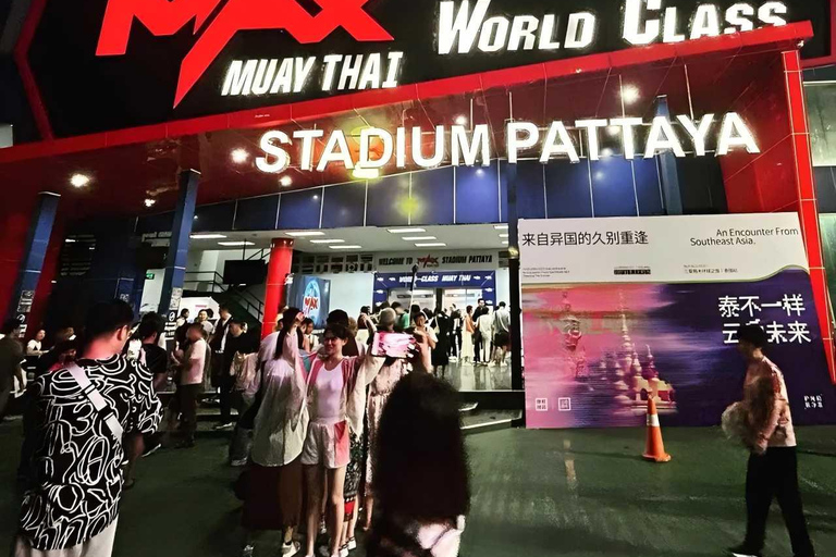 Pattaya: Max Muay Thai Stadium Passionate Journey VIP tickets and hotel transfers