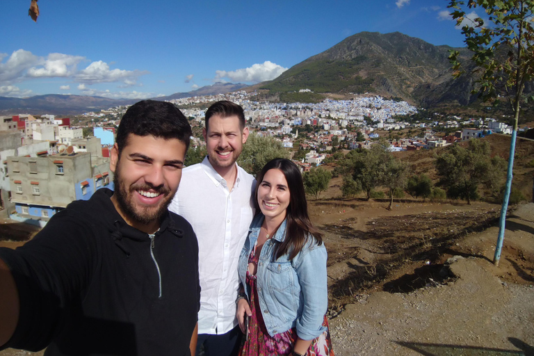 Transfer van Fes naar Tanger via Volubilis en Chefchaouen