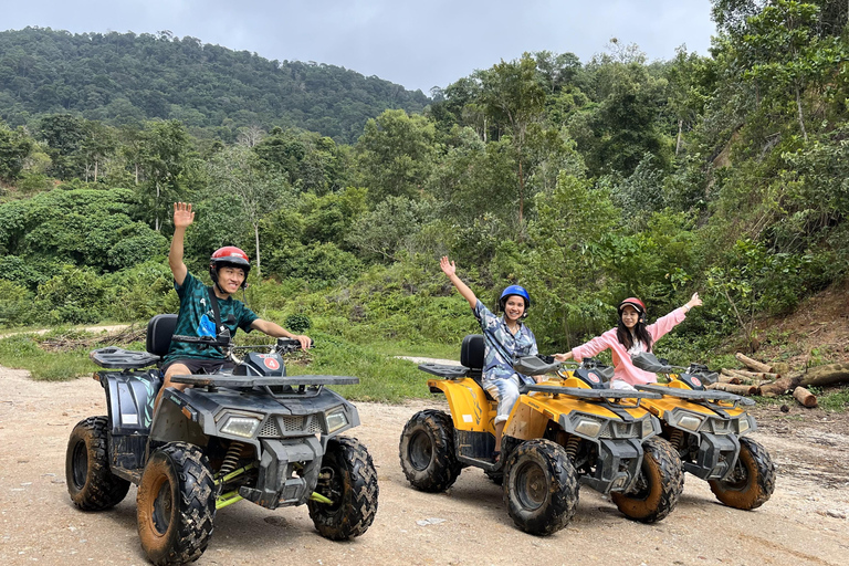 Aventura en quad y tirolina en Phuket