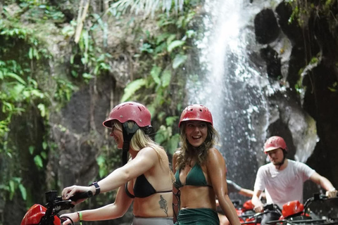 乌布：ATV四轮摩托车、漂流与无边泳池之旅四轮越野车双人座和漂流