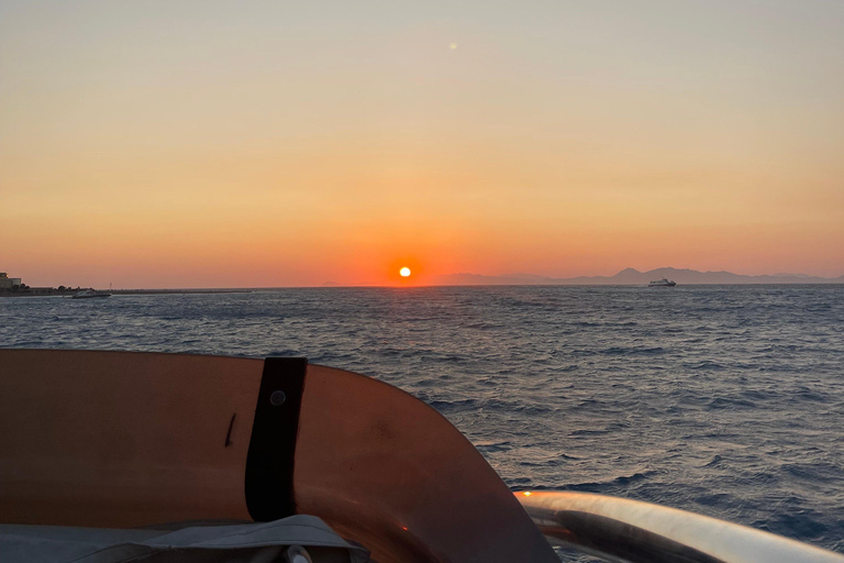 Rhodes, Greece: Rhodes Golden Hour Yacht Experience
