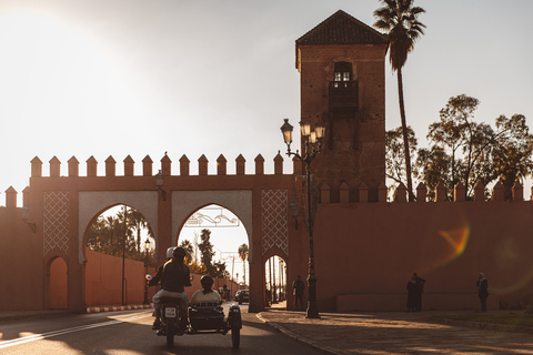 Marrakech Hidden Gems: Vintage 1h30 Sidecar Guided Tour