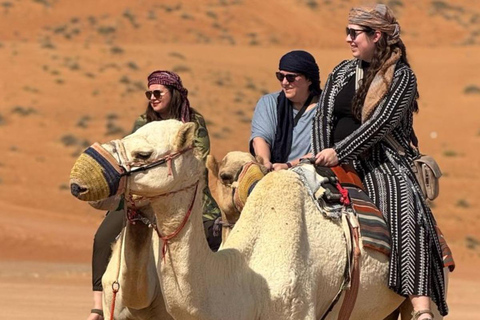 Muscat: Desert Safari, Quadbike, Horse Ride & Sunset Tour