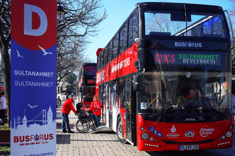 Stambuł: bilet na autobus hop-on hop-off