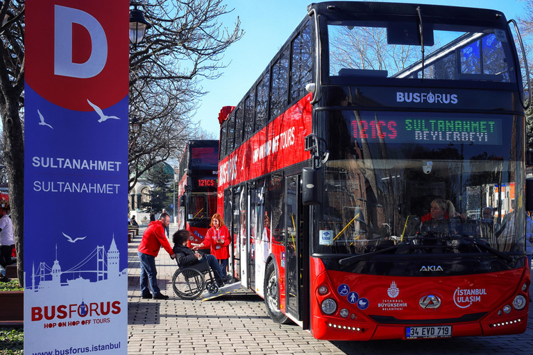 Stambuł: bilet na autobus hop-on hop-off