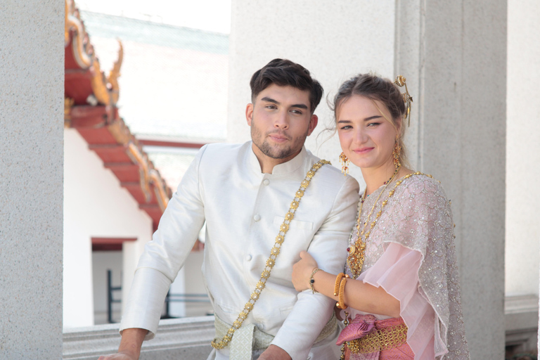 曼谷泰式佛教婚礼仪式及照片拍摄