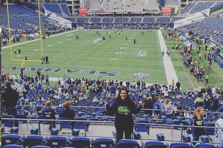 Seattle: Seattle Seahawks Football Game Ticket Sideline